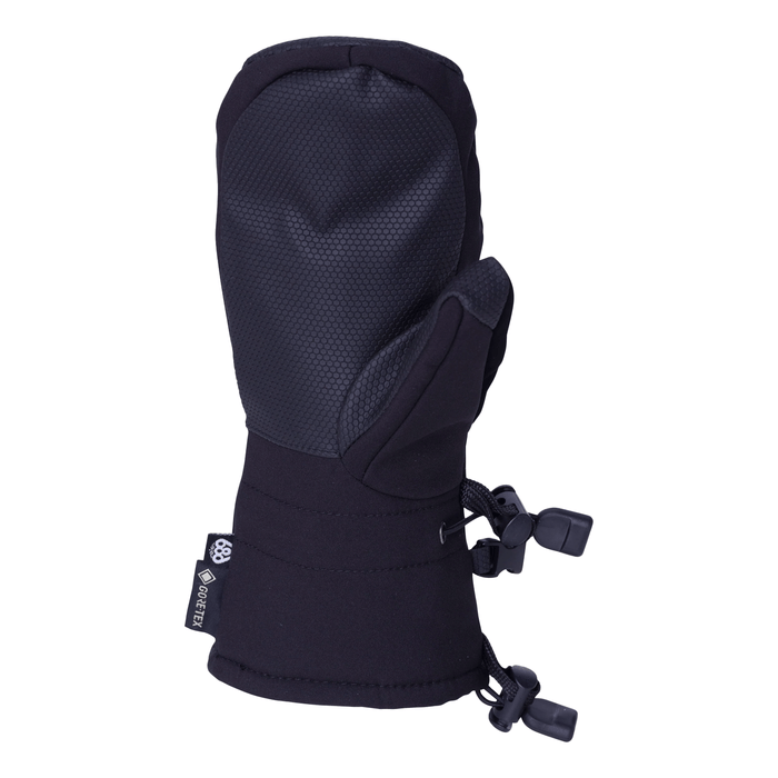 686 Kids Linear Gore - tex Mitt Black - Comor - Go Play Outside