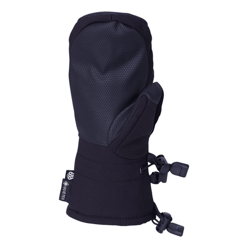 686 Kids Linear Gore - tex Mitt Black - Comor - Go Play Outside