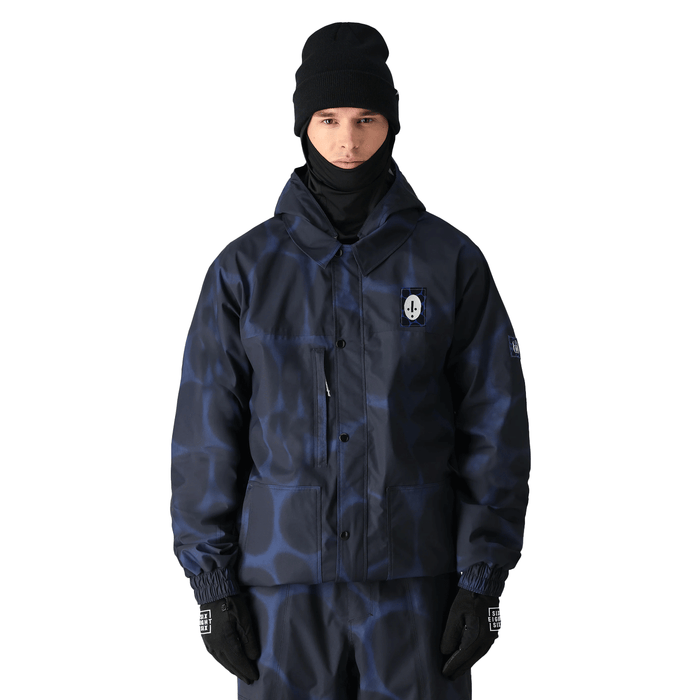 686 Men's Dojo Jacket 2025 Blue Airbrush - Comor - Go Play Outside