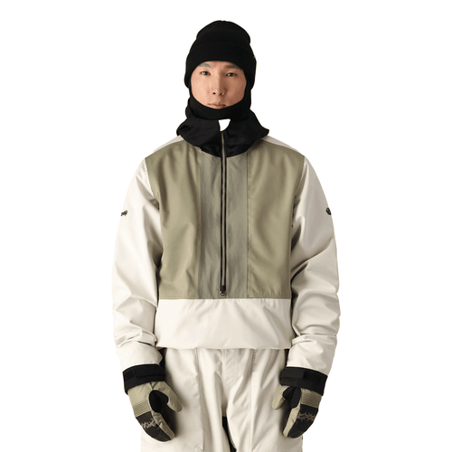 686 Men's Ghost 2.5L Anorak 2025 Welcome Limestone - Comor - Go Play Outside