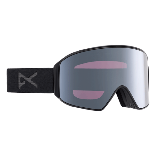 Anon M4 Cylindrical Low Bridge Fit Goggles Smoke/Perceive Sunny Onyx + Perceive Variable Violet - Comor - Go Play Outside