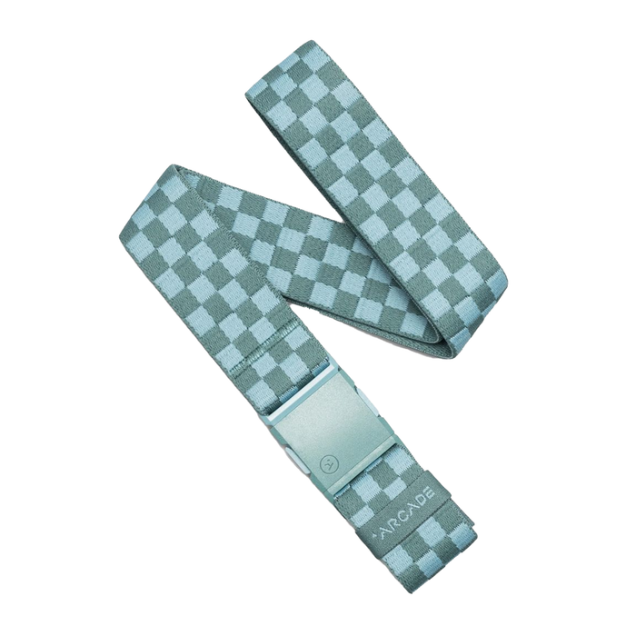 Arcade Check Belt Caspian/Cove