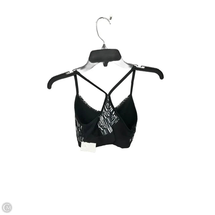 Athletic Bra By Champion In Black & White, Size: M