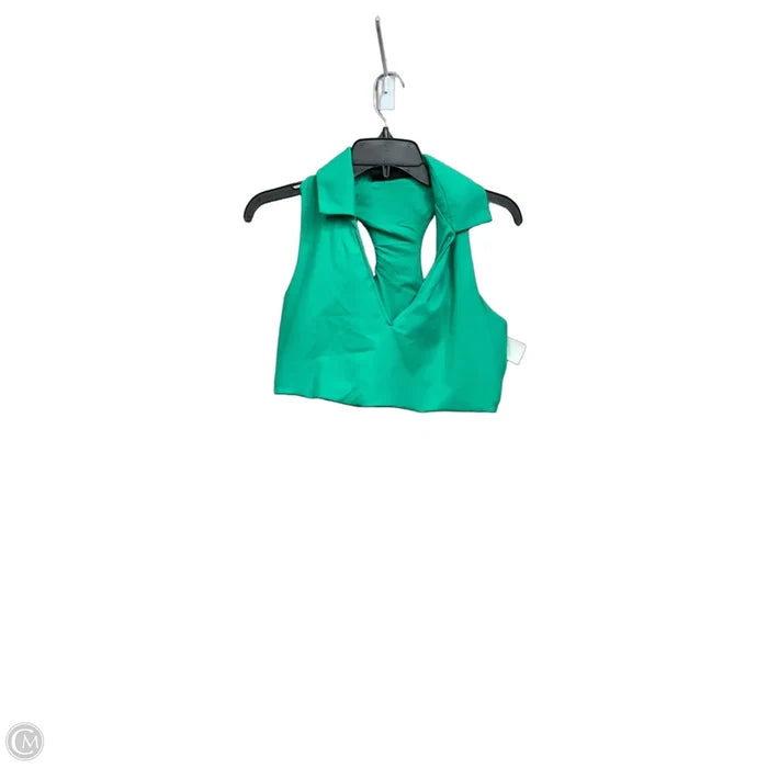 Athletic Bra By Cmc In Green, Size: L