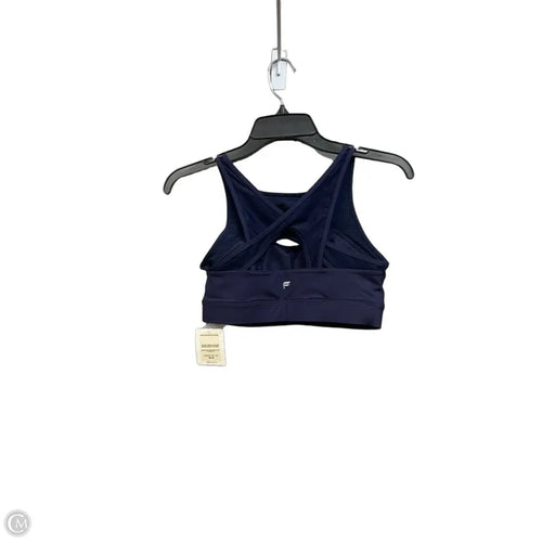 Athletic Bra By Fabletics In Blue, Size: S