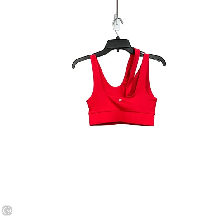 Athletic Bra By Fabletics In Red, Size: Xs