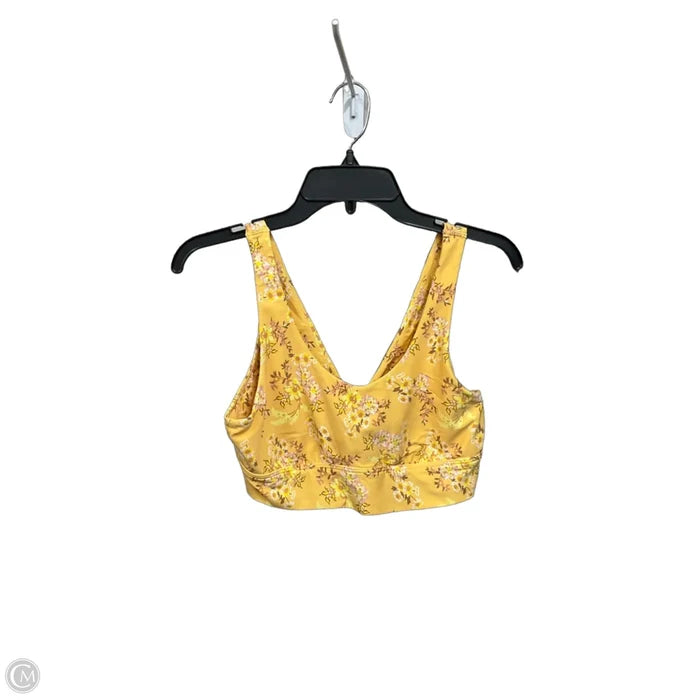 Athletic Bra By Offline In Floral Print, Size: L