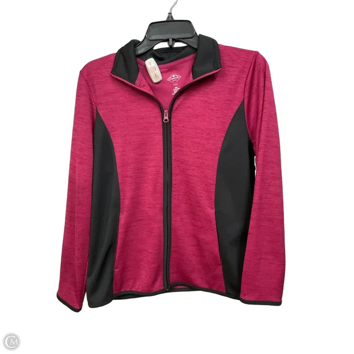 Athletic Jacket By St Johns Bay In Black & Pink, Size: Mp