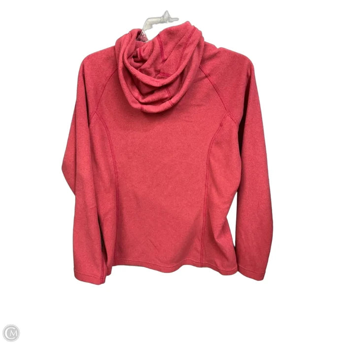 Athletic Jacket By The North Face In Pink, Size: M