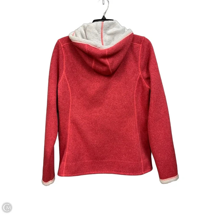 Athletic Jacket By The North Face In Pink, Size: M