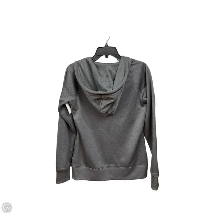 Athletic Jacket By Under Armour In Grey, Size: S