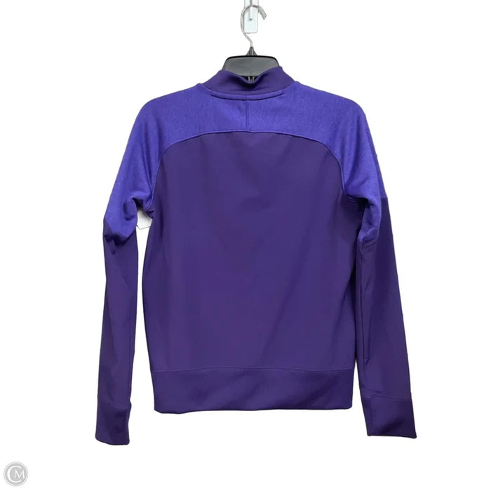 Athletic Jacket By Under Armour In Purple, Size: S