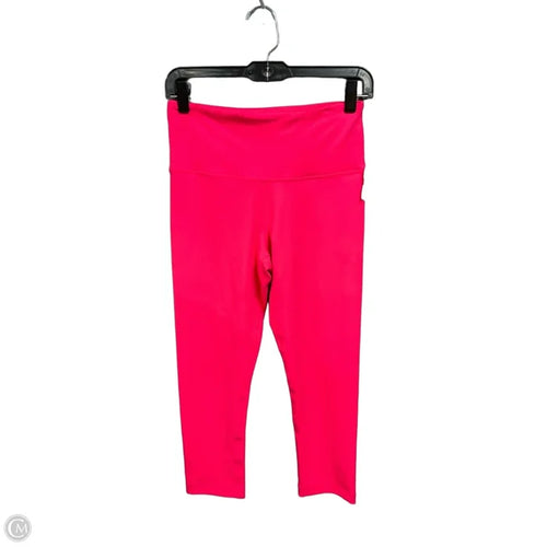 Athletic Leggings By 90 Degrees By Reflex In Pink, Size: S