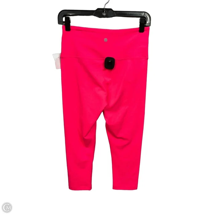 Athletic Leggings By 90 Degrees By Reflex In Pink, Size: S