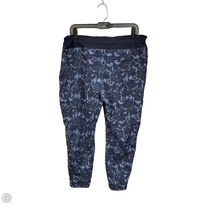 Athletic Leggings By Athleta In Blue, Size: 16