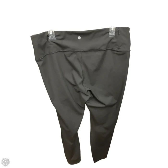 Athletic Leggings By Avia In Black, Size: Xxl