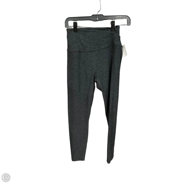 Athletic Leggings By Beyond Yoga In Grey, Size: M