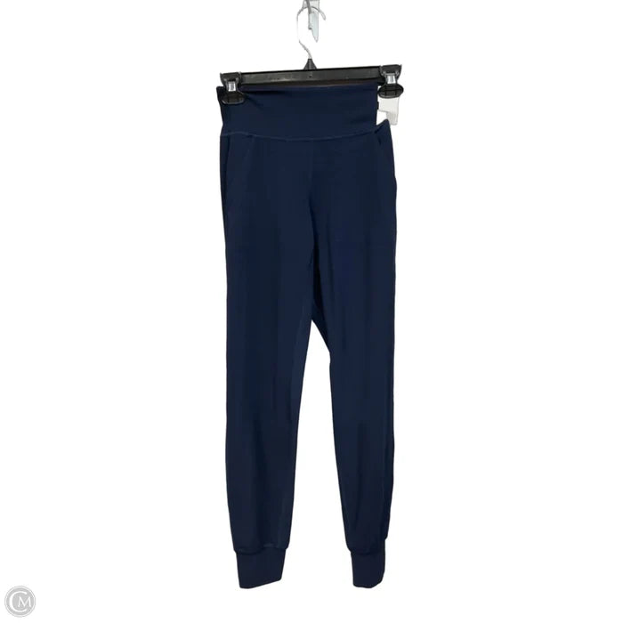 Athletic Leggings By Lululemon In Navy, Size: Xs