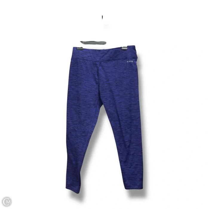 Athletic Leggings By Marc New York In Purple, Size: L