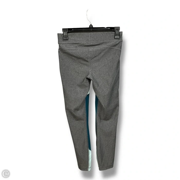 Athletic Leggings By Under Armour In Grey, Size: M