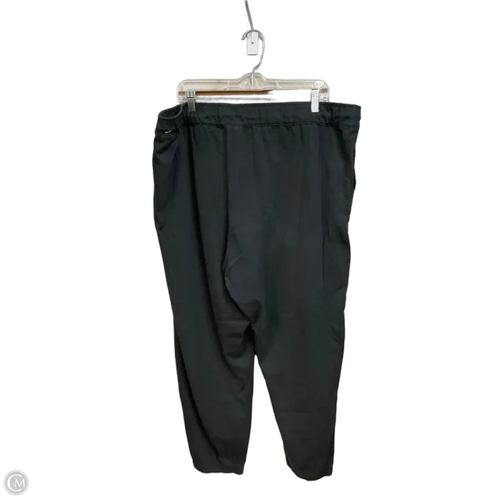 Athletic Pants By Nike Apparel In Black, Size: 2x