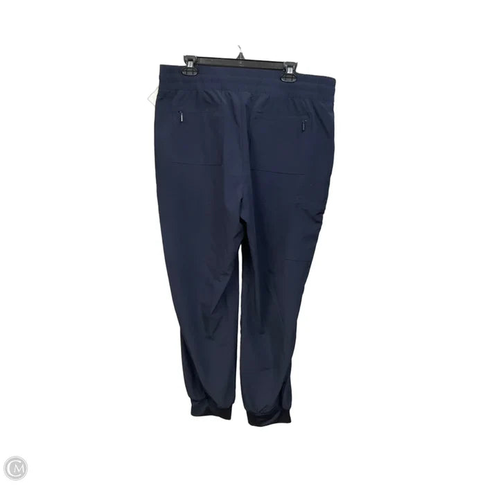 Athletic Pants By Chicos In Blue, Size: 14