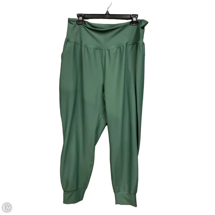 Athletic Pants By Old Navy In Green, Size: Xl