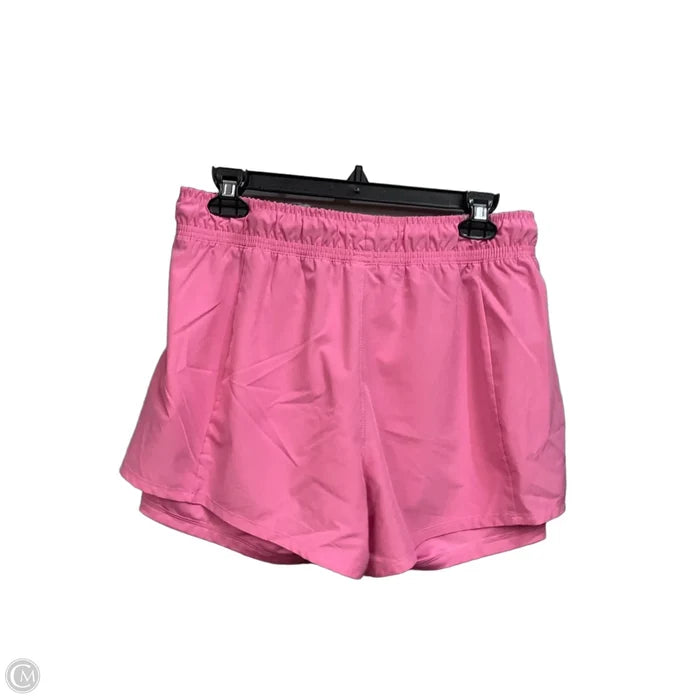 Athletic Shorts By Apana In Pink, Size: L