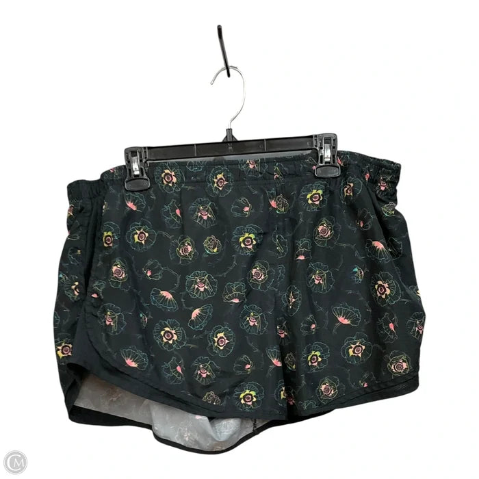 Athletic Shorts By Nike Apparel In Floral Print, Size: 2x