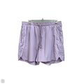 Athletic Shorts By Fabletics In Purple, Size: L