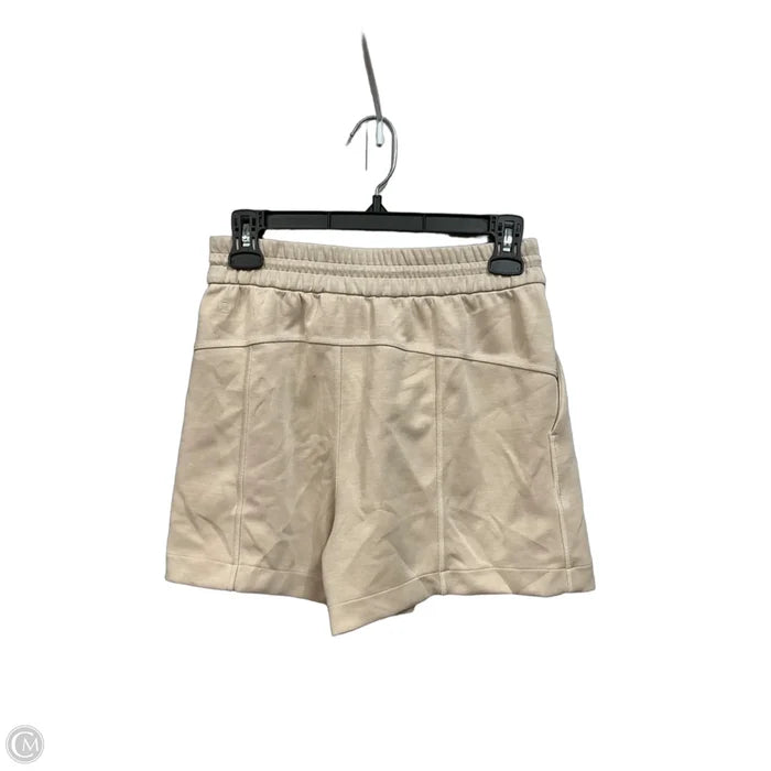 Athletic Shorts By Lululemon In Tan, Size: 4