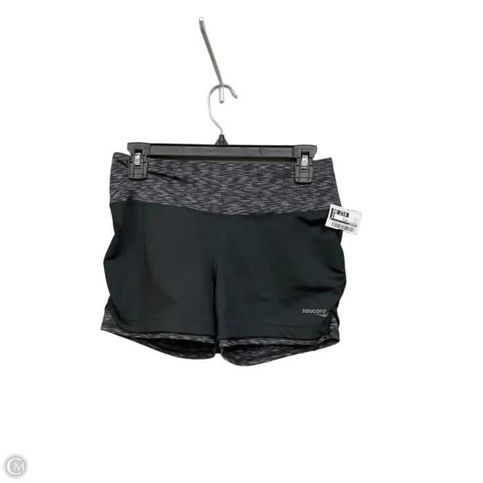 Athletic Shorts By Saucony In Black, Size: S