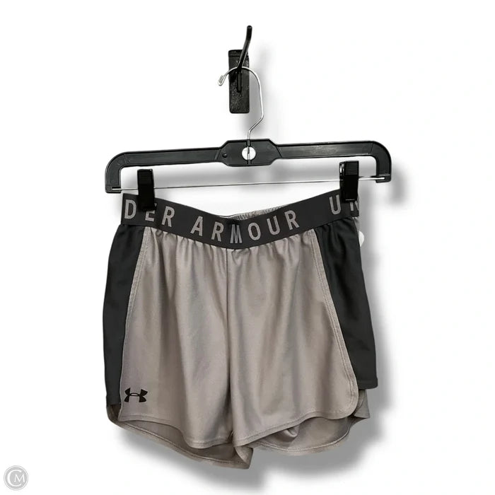 Athletic Shorts By Under Armour In Grey, Size: Xs