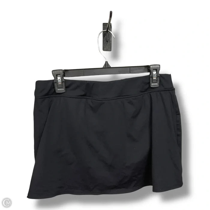 Athletic Skirt By Lands End In Black, Size: M