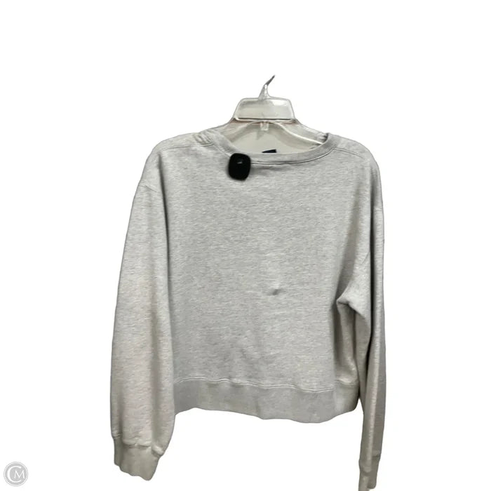 Athletic Sweatshirt Crewneck By Ralph Lauren Blue Label In Grey, Size: Xl