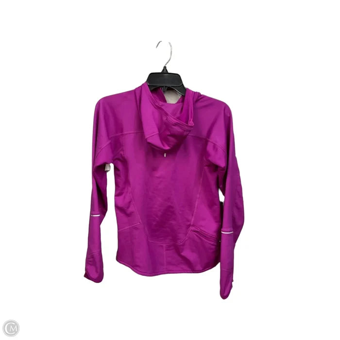 Athletic Sweatshirt Hoodie By Nike Apparel In Purple, Size: S