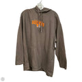 Athletic Sweatshirt Hoodie By Nfl In Brown, Size: Xl