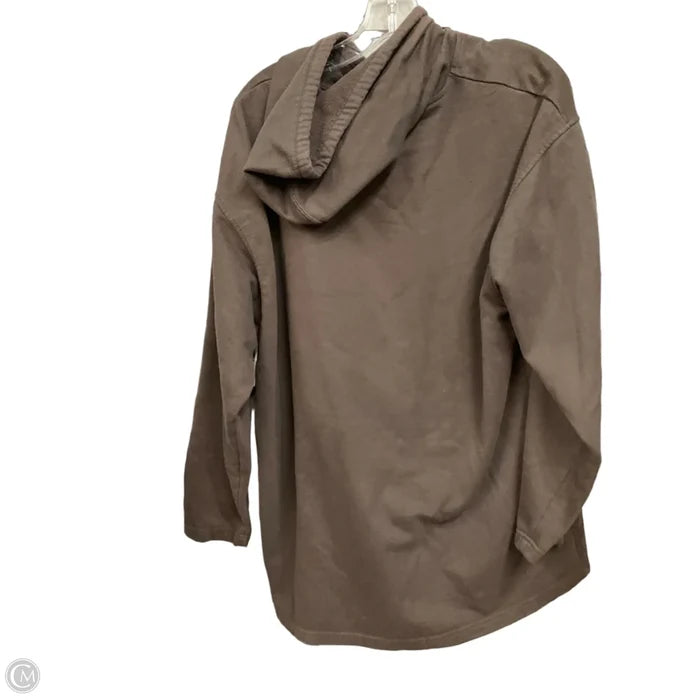 Athletic Sweatshirt Hoodie By Nfl In Brown, Size: Xl