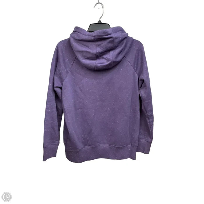 Athletic Sweatshirt Hoodie By Under Armour In Purple, Size: Xs