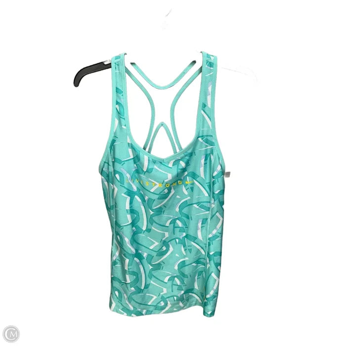 Athletic Tank Top By Nike Apparel In Multi-colored, Size: L