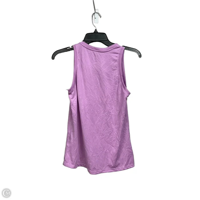 Athletic Tank Top By Nike Apparel In Purple, Size: Xs