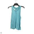 Athletic Tank Top By Brooks In Aqua, Size: M