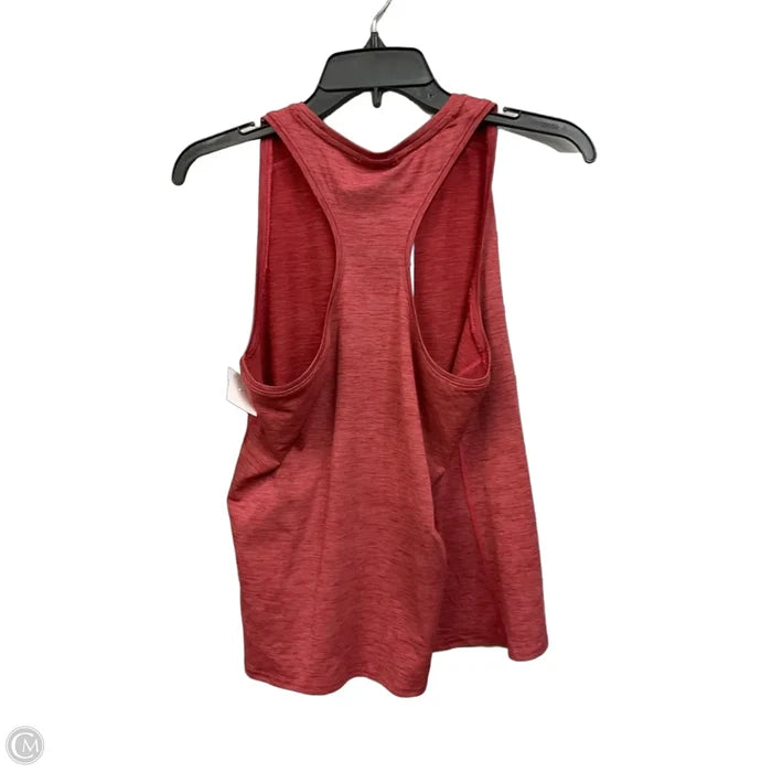 Athletic Tank Top By Brooks In Red, Size: M