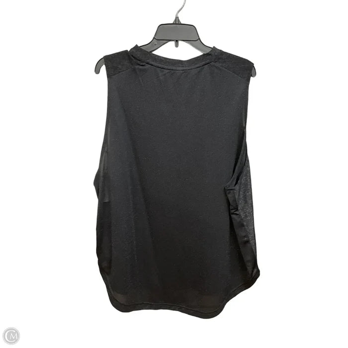 Athletic Tank Top By Adidas In Black, Size: 2x