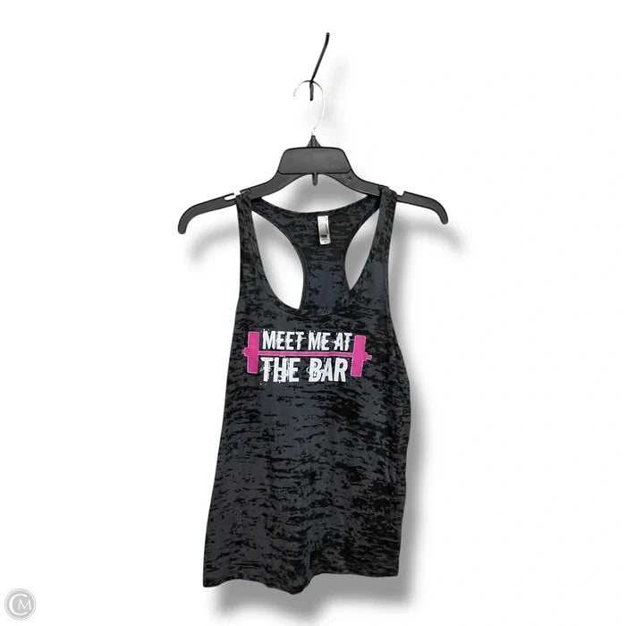 Athletic Tank Top By Next Level In Blue, Size: M