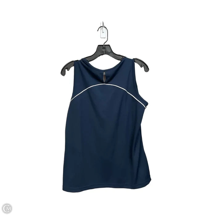 Athletic Tank Top By Reebok In Blue, Size: Xl