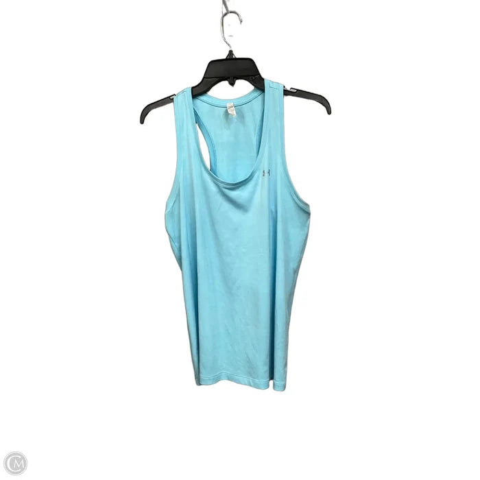Athletic Tank Top By Under Armour In Blue, Size: L