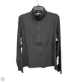 Athletic Top Long Sleeve Collar By 32 Degrees In Black, Size: L