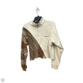 Athletic Top Long Sleeve Collar By Columbia In Tan, Size: Xxl