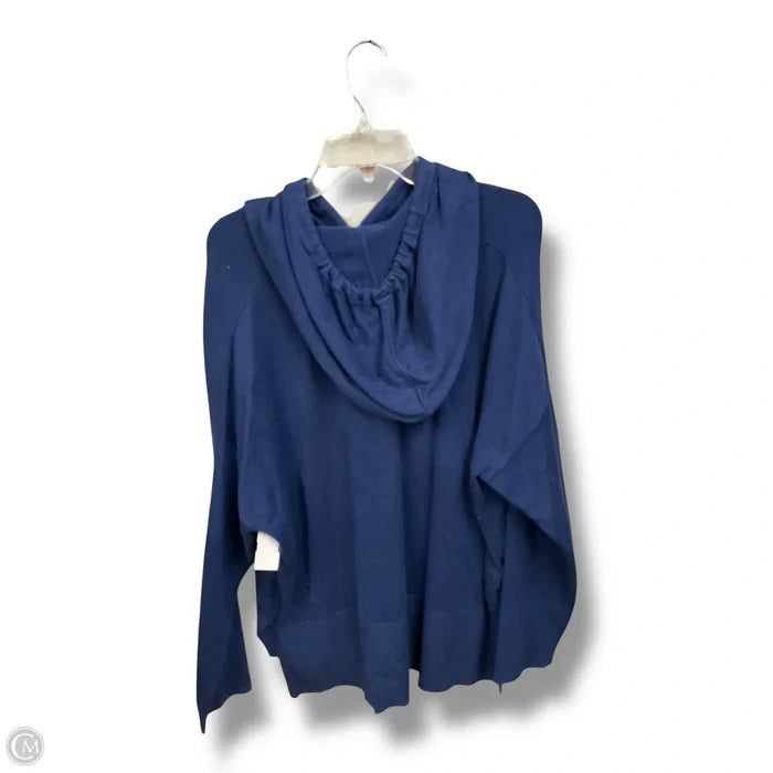 Athletic Top Long Sleeve Hoodie By Tommy Bahama In Blue, Size: L